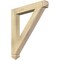 Ekena Millwork Traditional Arts & Crafts Rough Sawn Bracket, Douglas Fir, 4"W x 30"D x 34"H BKT04X30X34TRA03RDF - alternate 1